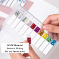 Miniatyrbild 9 av 10: Mordely 160/400 ark Index Memo Pad Bokmärke 01-2BAG(400ARK) 01-2Bag(400Sheets)