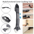 Miniatyrbild 4 av 5: 2023 3 In 1 Silicone Caulking Tools, Caulking Nozzle Kit Sealant Applicator Finishing Kit Kit Finishing Sealant Tool Scraper For Window Sink Gasket