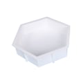 Miniatyrbild 1 av 10: Mordely Tårtfat Stor puddingform VIT FORM HEXAGON white Hexagon-Hexagon