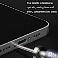 Miniatyrbild 5 av 5: 2023 Mini Telecom Screwdriver Mobile Phone Disassembly Tool - Motherboard Cross