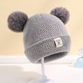 Miniatyrbild 10 av 10: Stickad mössa för barn Baby cap RED STYLE 2 STYLE 2 Red Style 2-Style 2