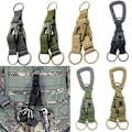 Miniatyrbild 7 av 10: Mordely Hängande Webbing Spänne Vandring Klätterkarbin ARMY GREEN Army Green Style 2-Style 2