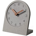 Miniatyrbild 1 av 5: 2023 Wooden Silent Non-ticking Battery Operated Decorative Small Mini Analog Modern Shelf Desk Table Mantel Clock For Home, Office, (gray)