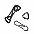 Miniatyrbild 7 av 10: Mordely 10 st Karbinhakar Ryggsäck Spännen TRIANGLE SHAPE TRIANGLE SHAPE Triangle Shape