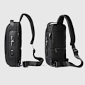 Miniatyrbild 6 av 10: Bärbar förvaringsväska för Asus ROG Ally Game Conslole Case Crossbody-ryggsäck Black