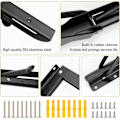 Miniatyrbild 3 av 5: Mordely Wall Mounted Folding Bracket Set Of 2 Foldable Shelf Support Folding Shelf Brackets With Screws Folding Shelf Hinge For Diy Bench
