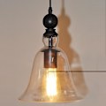 Miniatyrbild 3 av 4: Mordely Glass Ceiling Lampshade Fixed Transparent