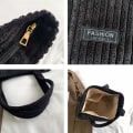 Miniatyrbild 2 av 10: Axelremsväska i canvas Crossbody-väska SVART black