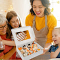 Miniatyrbild 8 av 10: Mordely Papperspresentförpackning Cupcake Box Fodral 4 HÅL 4 holes