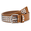 Miniatyrbild 7 av 10: Mordely Punk Belt elastisk midjekedja KHAKI khaki