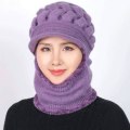 Miniatyrbild 1 av 5: Mordely Winter Balaclava Hat Ski Mask Windproof Fleece Adjustable Super Warm Scarf Hat For For Mom Mother&#39;'s Day Gift Light Purple