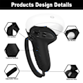 Miniatyrbild 7 av 10: Mordely VR Controller Grip VR Grip Cover SVART black
