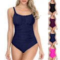 Miniatyrbild 3 av 4: Mordely Dam Bikini Monokini Baddräkt Badkläder Strandkläder Baddräkt Dark Blue L