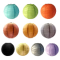 Miniatyrbild 9 av 10: Mordely 5 st kinesiska papper lykta papper Pom Poms 2