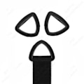 Miniatyrbild 8 av 10: Mordely 10 st Karbinhakar Ryggsäck Spännen TRIANGLE SHAPE TRIANGLE SHAPE Triangle Shape