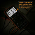 Miniatyrbild 5 av 5: Mordely Auto-range Digital Multimeter 20000 Counts 4 1/2 Dc Ac Resistance Capacitance Peak Hold True Rms Ncv Diode Tester