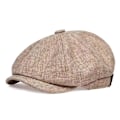 Miniatyrbild 8 av 10: Mordely Retro baskerhatt Newsboyhatt KHAKI khaki