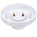 Miniatyrbild 3 av 6: 2023 E27 Screw Lamp Holder Round Plastic Base Screw Bulb E27 Lamp Holder Base Lamp Holder Screw Bulb Socket Bulb Lamp Surface Fixing Holder 10PCS