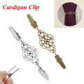 Miniatyrbild 7 av 10: Mordely Cardigan Clip Sjal Brosch Duck Clip Spännen antique bronze