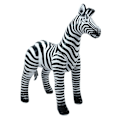 Miniatyrbild 1 av 10: Mordely Simulering Djur Uppblåsbar ballong Modell ZEBRA ZEBRA Zebra