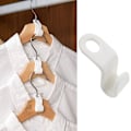 Miniatyrbild 2 av 5: Mordely 30 Pieces Plastic Hanger Hooks Space Saving Closet Hanger Connecting Hook