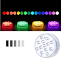 Miniatyrbild 5 av 5: Mordely Underwater Pool Light, Ip68 Waterproof Led Pool Spotlight With Rf Remote, Above Ground Led Pool Light Lamp - 13 Lights + Infrared Remote *1