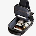 Miniatyrbild 3 av 10: Bärbar förvaringsväska för Asus ROG Ally Game Conslole Case Crossbody-ryggsäck Black