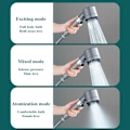 Miniatyrbild 6 av 10: Mordely 4 i 1 massageduschmunstycke Högtrycks SET Shower Head Set