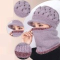 Miniatyrbild 5 av 5: Mordely Winter Balaclava Hat Ski Mask Windproof Fleece Adjustable Super Warm Scarf Hat For For Mom Mother&#39;'s Day Gift Light Purple