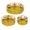 Miniatyrbild 1 av 10: Mordely Eid Mubarak Set Serveringsbricka GULD STYLE 2 SET gold Style 2 Set