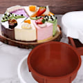 Miniatyrbild 5 av 10: Mordely Tårtfat Stor puddingform FORM HEXAGON HEXAGON coffee Hexagon-Hexagon