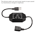 Miniatyrbild 6 av 9: Mordely LED Rotary Dimmer LED Strip Dimmer Switch Knop Switch Dimmer