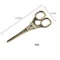 Miniatyrbild 3 av 5: Stainless Steel Eiffel Tower Scissors Handmade Thread Tea Bag Scissors (red Bronze)