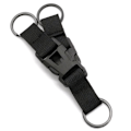 Miniatyrbild 8 av 10: Mordely Hängande Webbing Spänne Vandring Klätterkarbin ARMY GREEN Army Green Style 2-Style 2