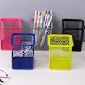 Miniatyrbild 10 av 10: Mordely Mesh Pen Pot Pennhållare SVART RUND Black Round-Round