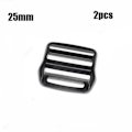 Miniatyrbild 1 av 10: Mordely Webbing Strap Spänne Slider Fastener 25MM 25mm