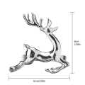 Miniatyrbild 5 av 5: 2023 Servettringar, 4st Gold Elk Chic Servettringar för kuvert Silver