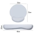 Miniatyrbild 2 av 5: Mordely Musmatta med handledsstöd, Memory Foam tangentbordsdyna gray
