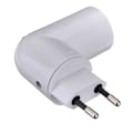 Miniatyrbild 4 av 9: Mordely Skruvomvandlare E27 Bulb Light Base EU PLUG EU PLUG EU Plug