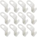 Miniatyrbild 1 av 5: Mordely 30 Pieces Plastic Hanger Hooks Space Saving Closet Hanger Connecting Hook