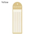 Miniatyrbild 1 av 10: Mordely 5 påse Sticky Notes Index Memo Pad GUL Yellow
