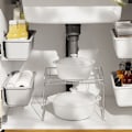 Miniatyrbild 6 av 10: Mordely Förvaringsställ Utdragbar Förvaring VIT White