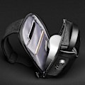 Miniatyrbild 5 av 10: Bärbar förvaringsväska för Asus ROG Ally Game Conslole Case Crossbody-ryggsäck Black