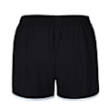 Miniatyrbild 2 av 4: Mordely Women's Double Layer Drawstring Elastic Waist Athletic Shorts with Pockets Black XXL