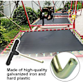 Miniatyrbild 3 av 5: 2023 2 Pieces Trampoline Hook 13*11.5cm Spring Pull Tool Trampoline Spring Hook T Hook Pull Trampoline Spring Tool For Tent