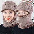 Miniatyrbild 4 av 5: Mordely Winter Balaclava Hat Ski Mask Windproof Fleece Adjustable Super Warm Scarf Hat For For Mom Mother&#39;'s Day Gift Red