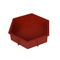 Miniatyrbild 1 av 10: Mordely Tårtfat Stor puddingform FORM HEXAGON HEXAGON coffee Hexagon-Hexagon