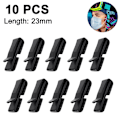 Miniatyrbild 2 av 5: 10 Pack Mask Holders Ski Helmet Clip Holder To Attach Masks To The Helmet - Mask Extension Hook For Extending Masks, Mask Holders For Adults And 23mm