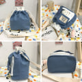 Miniatyrbild 7 av 10: Mordely Axelremsväska Crossbody-väskor SVART black