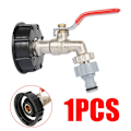Miniatyrbild 5 av 8: Mordely Adapter för IBC-tanklock med cap i mässing